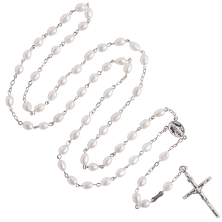 Pearl rosary bead