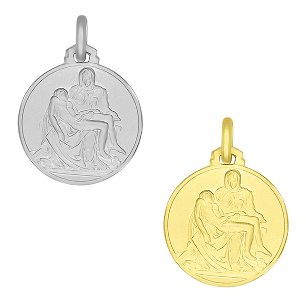 Pietà by michelangelo medal