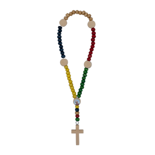 POPE LEO XIV MISSIONARY CHAPLET - WOOD