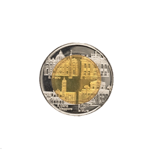 reverse of commemorative Pope Leo XIV medal 