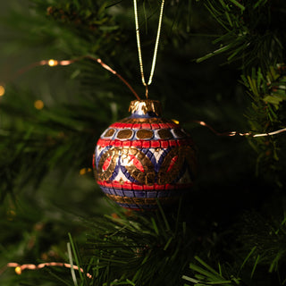 Red Christmas bauble