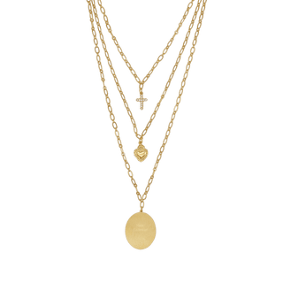 St Mary Mater Ecclesiae Necklace Reverse