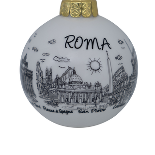 Rome souvenir Christmas tree ornament