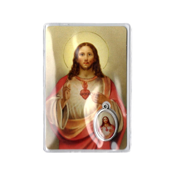 Sacred Heart of Jesus Paryer card