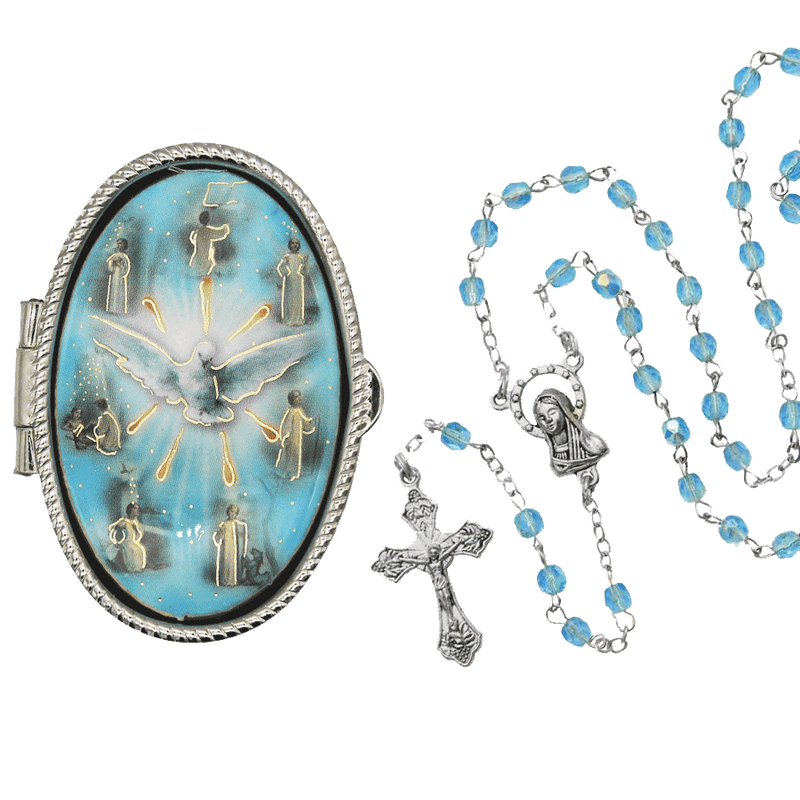 Holy Spirit rosary box