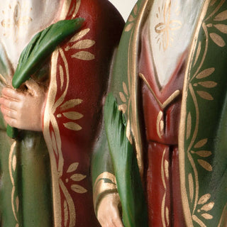 Saint Cosmas and Saint Damian statue