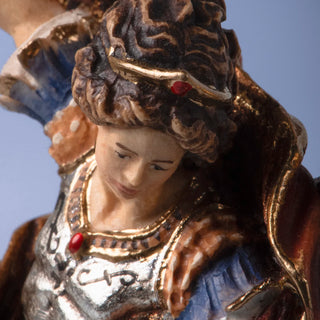 St. Michael Wooden Statue