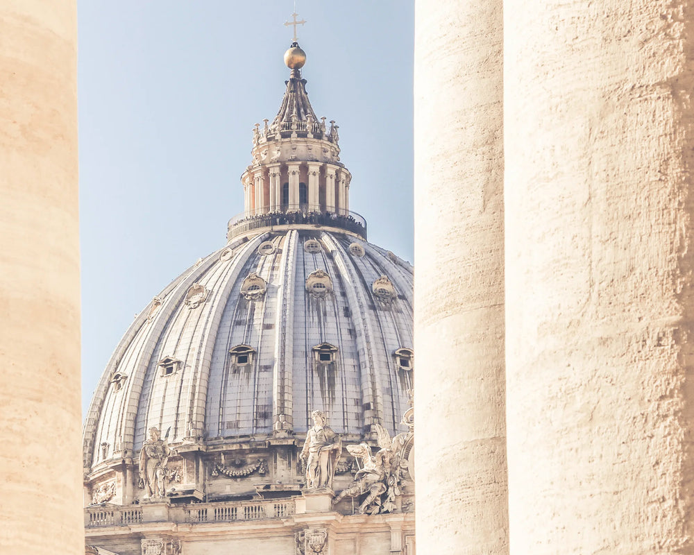 Vista di Piazza San Pietro con la Basilica