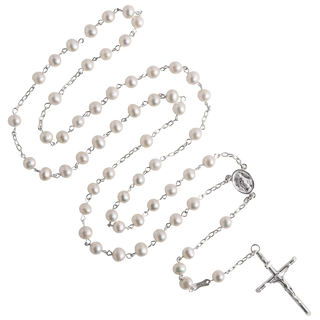 Pearl beads rosary