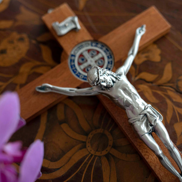 St. Benedict medal crucifix
