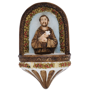 ST FRANCIS OF ASSISI - HOLY WATER FONT