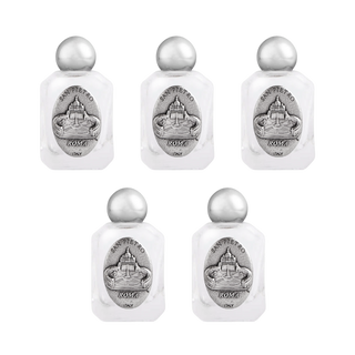 St Peter's Square Holy Water Bottle set of 5