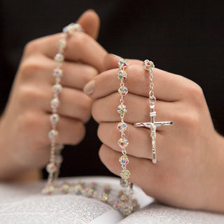 Strassball Rosary Swarovski crystal beads
