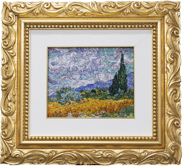 Wheat Field Van Gogh mosaic