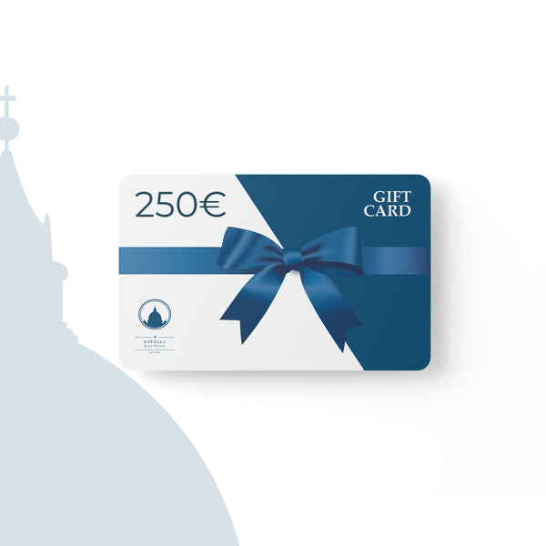 GIFT CARD SAVELLI RELIGIOUS - € 250
