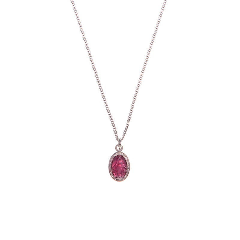 pink miraculous necklace