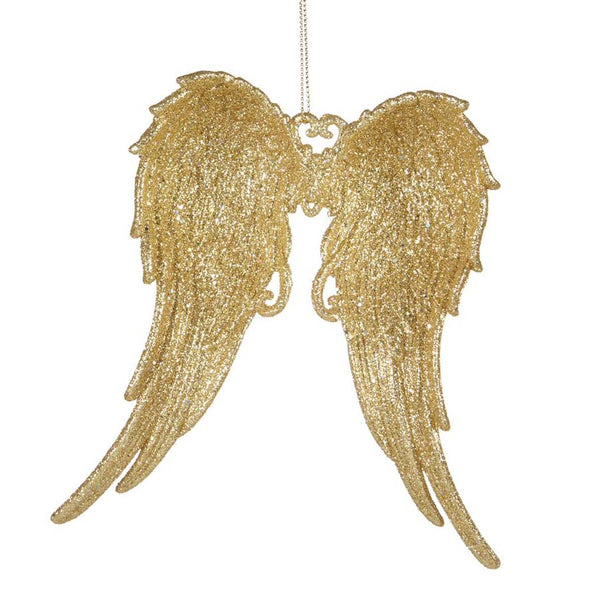 angel wings christmas tree ornaments