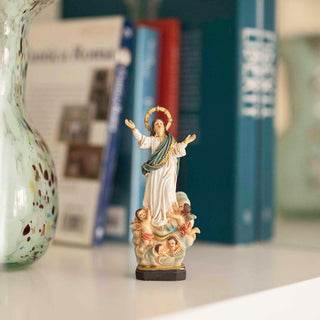 Resin statue of Assumption of Mary