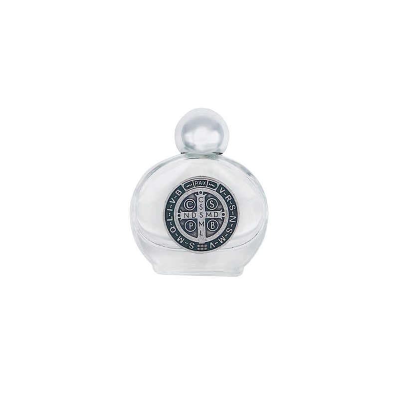 St. Benedict medal holy water bottle