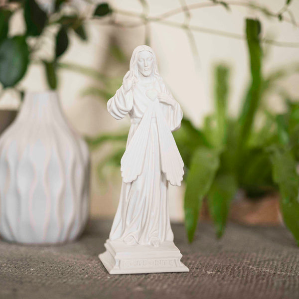 Divine Mercy Marble Statue