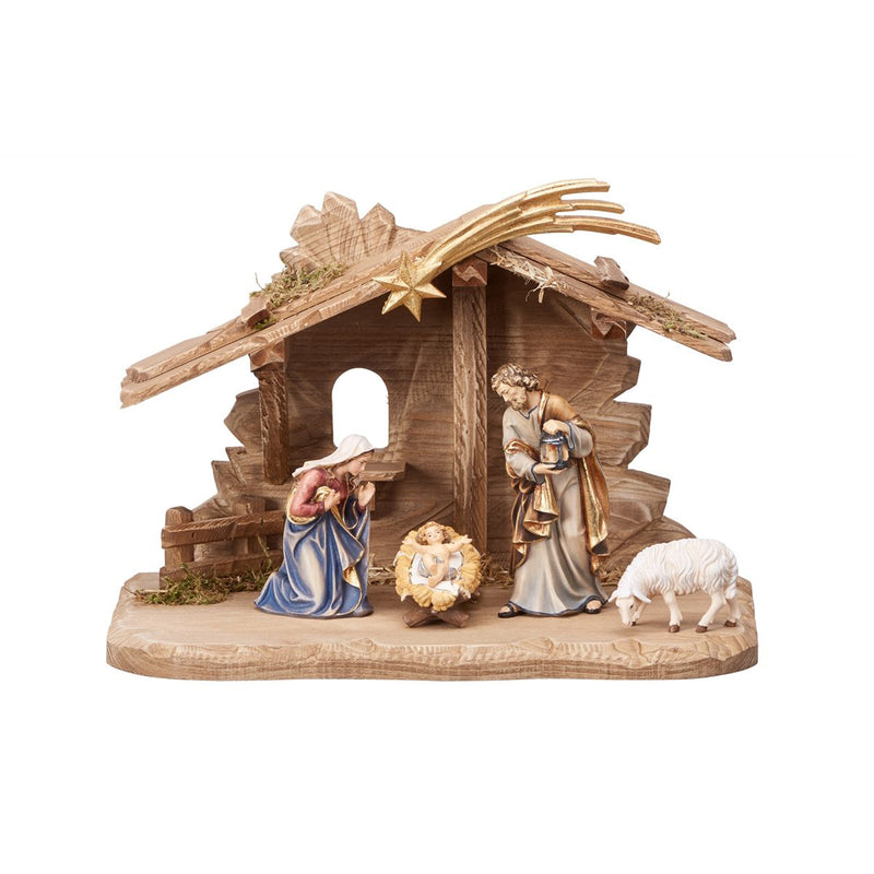 Handcrafted Nativity Scene in wood