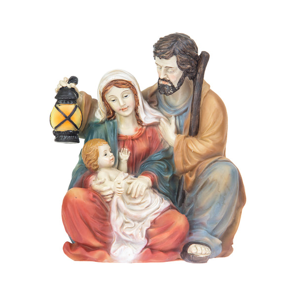 holy family resin statue