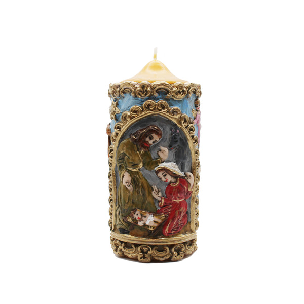 holy family small candle
