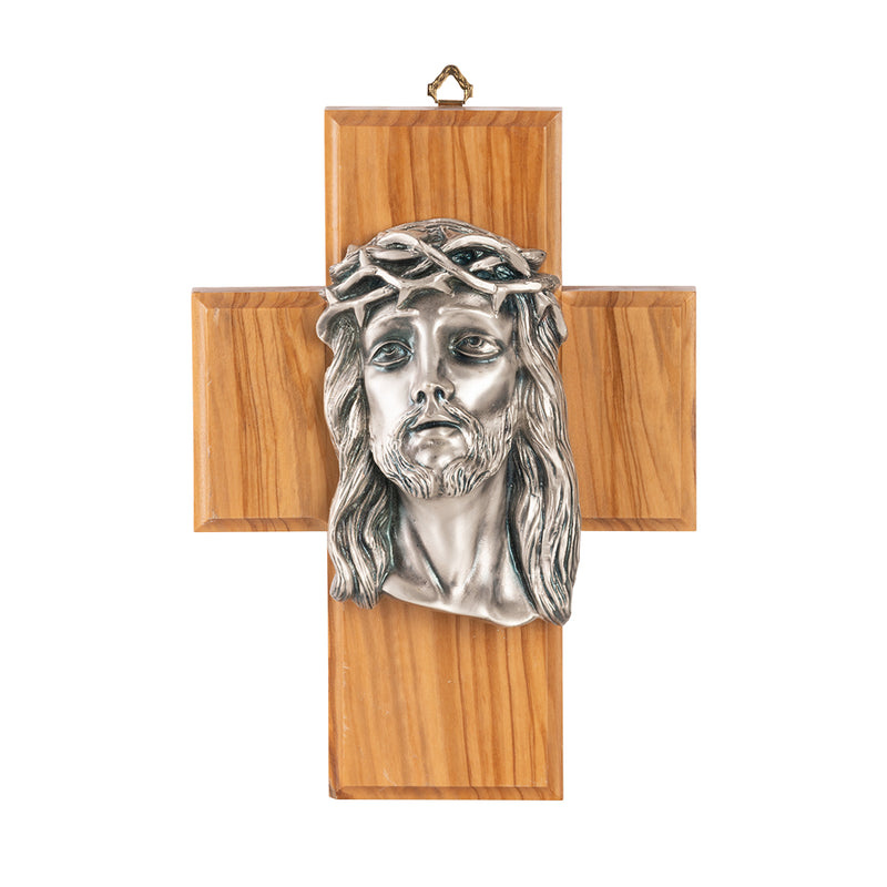 Jesus face wall cross