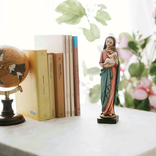 Our Lady with Infant Jesus Resin Statue