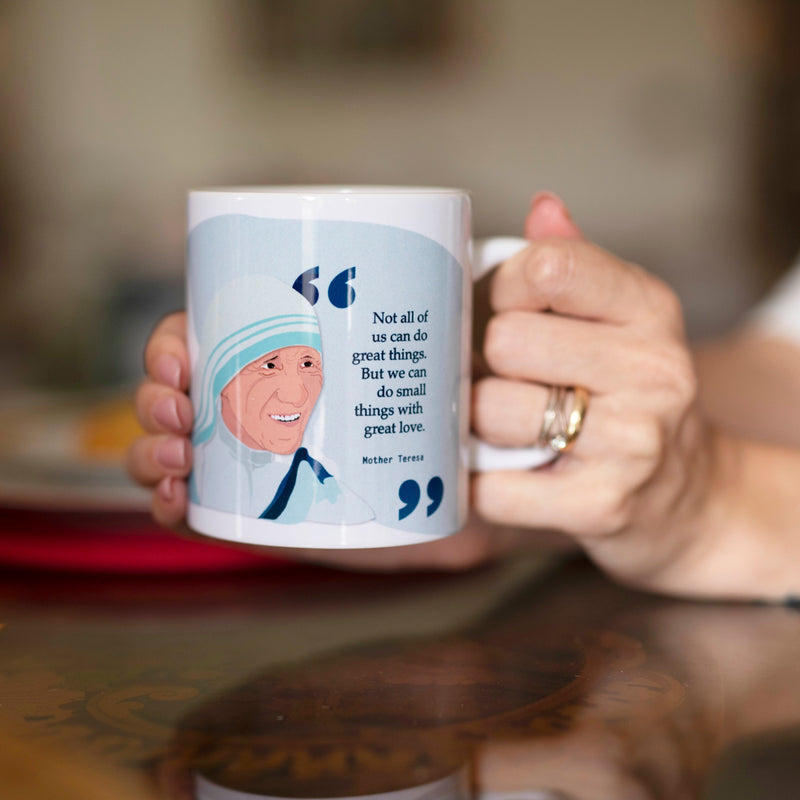 Mother Teresa of Calcutta Quote Souvenir Mug