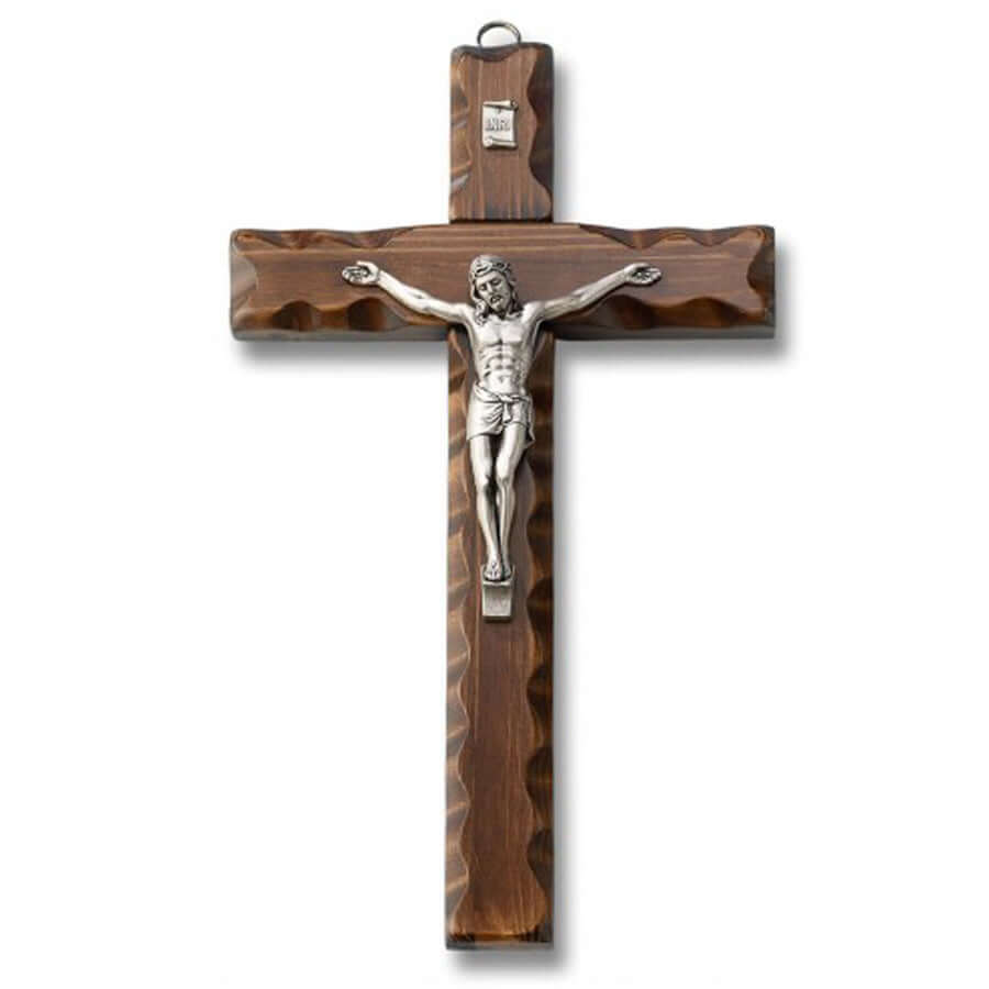 Dark Wood Wall Crucifix | Savelli Religious