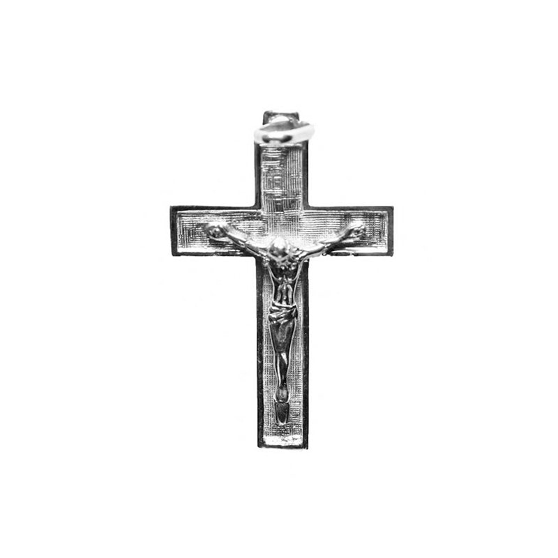 sterling silver crucifix pendant