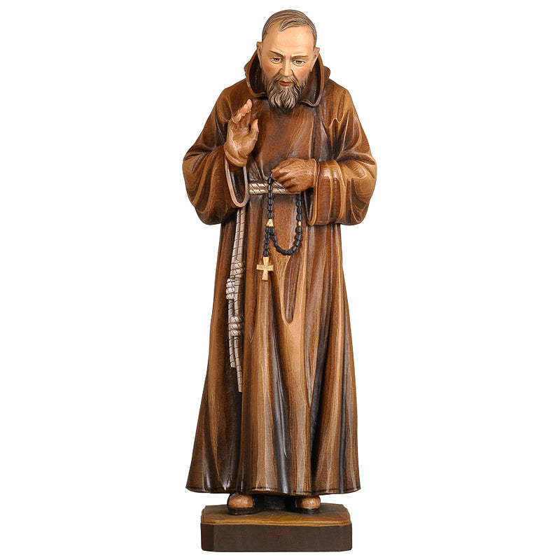 Padre Pio statue wood
