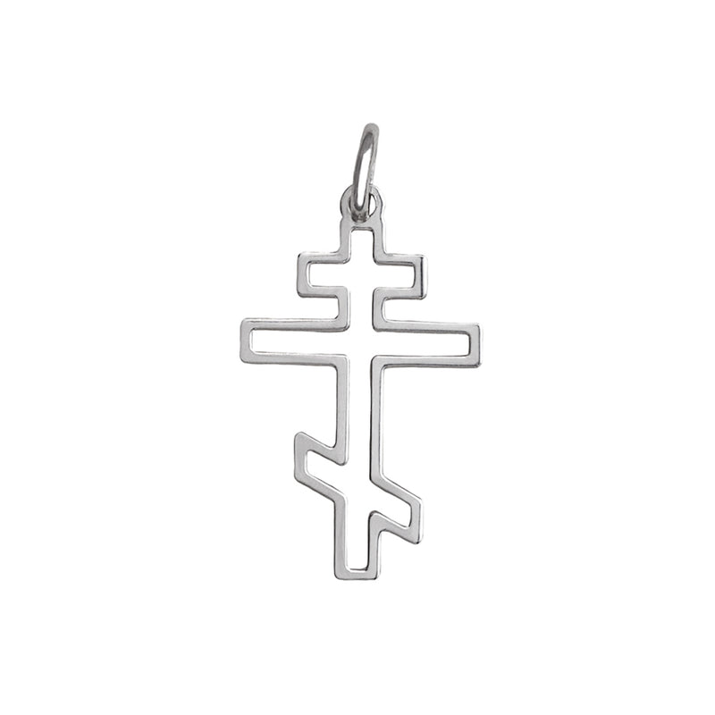 Sterling silver Orthodox cross