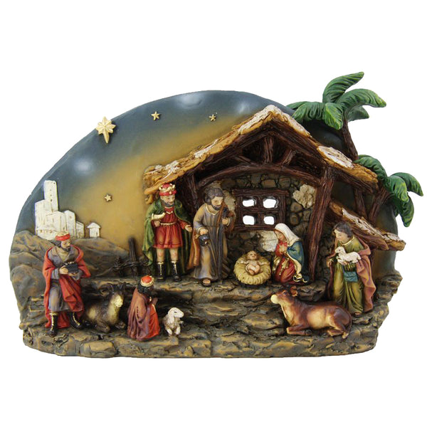 Nativity Scene in resin