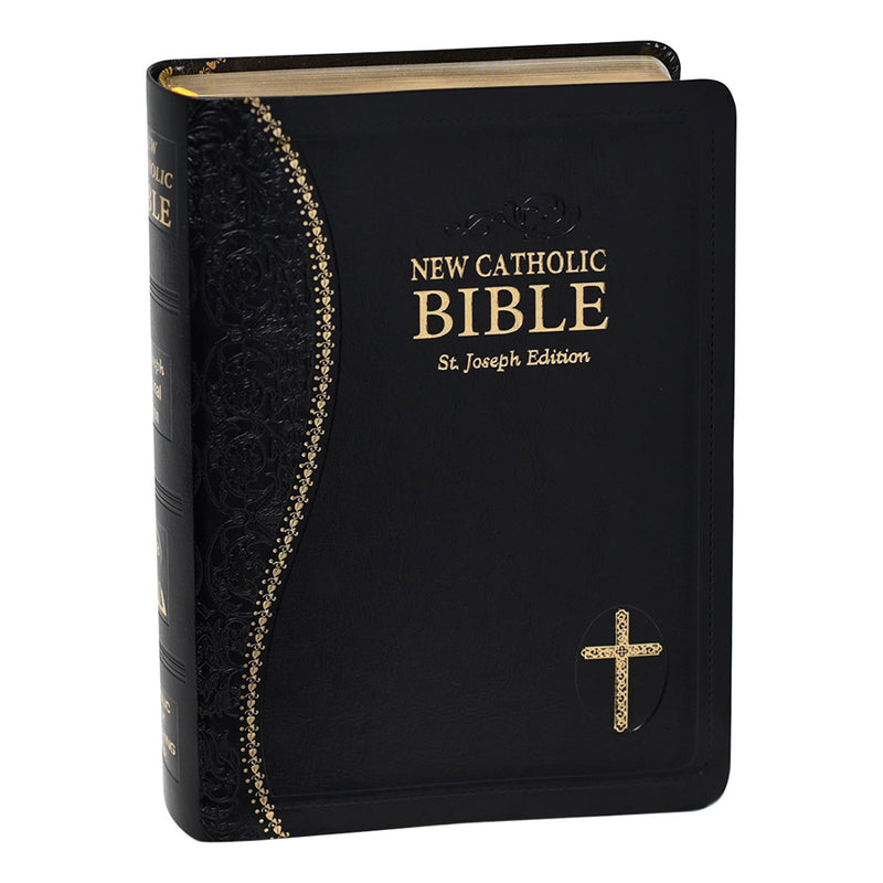New Catholic Bible black cover