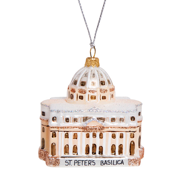 St peter's basilica christmas ornament