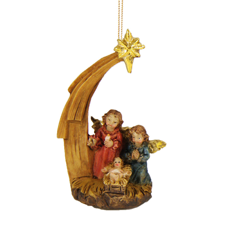 esin tree ornament with angels and the Infant Jesus