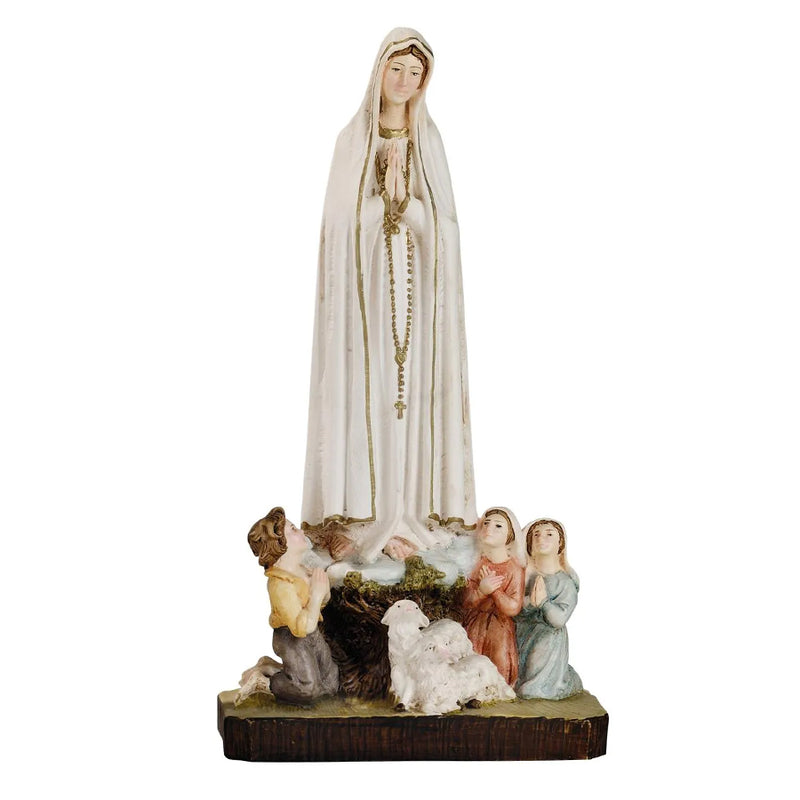 Our Lady of Fatima resin statue