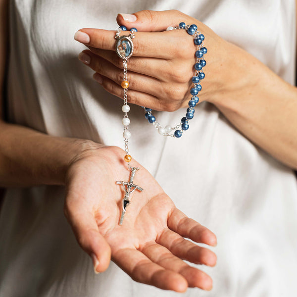 Our Lady of Good Health rosary bead