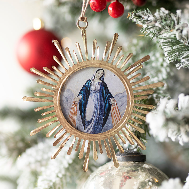 Our Lady of Grace, Christmas tree ornament