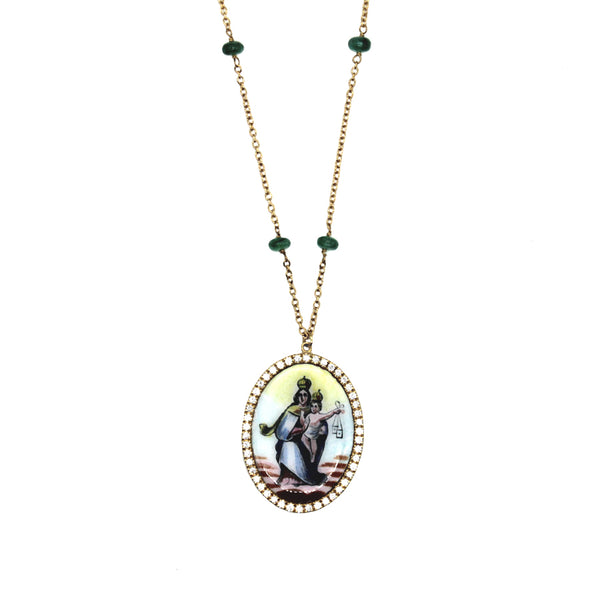 Our Lady of Mount Carmel Necklace
