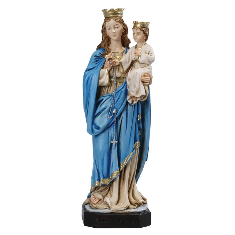 Our Lady of the Rosary resin statue