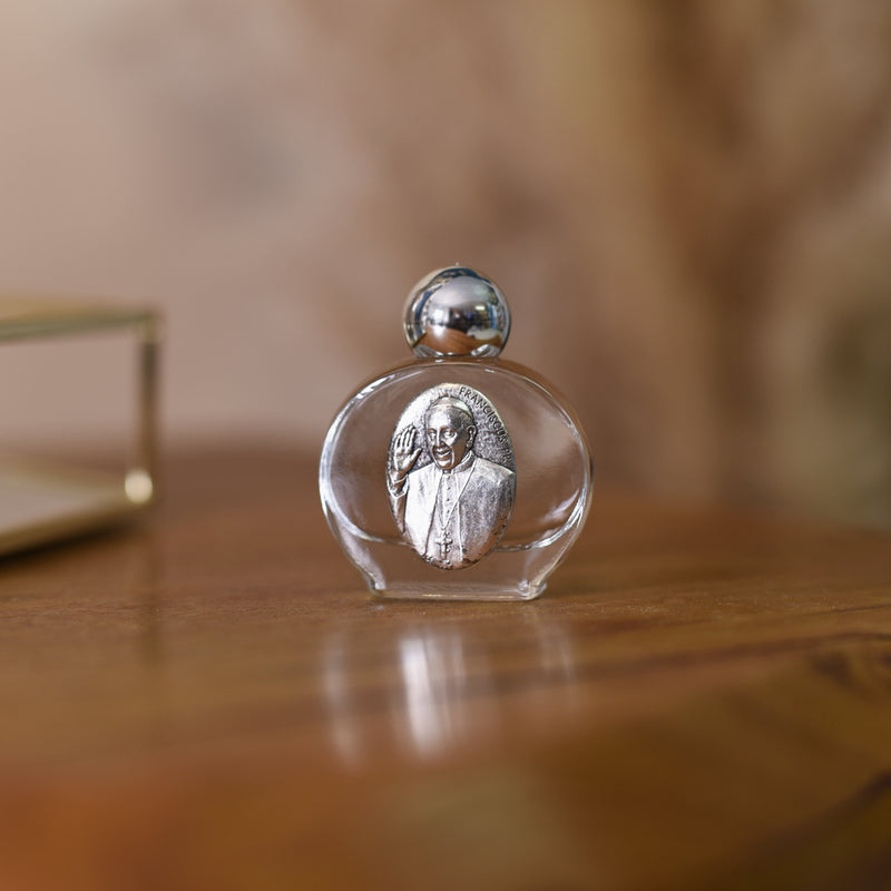 Pope Francis holy water bottle