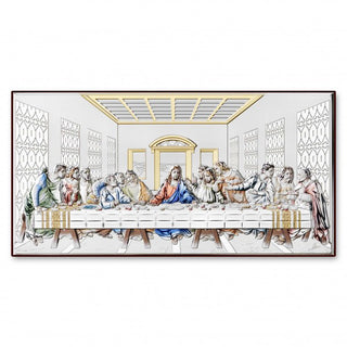 The Last Supper picture silver