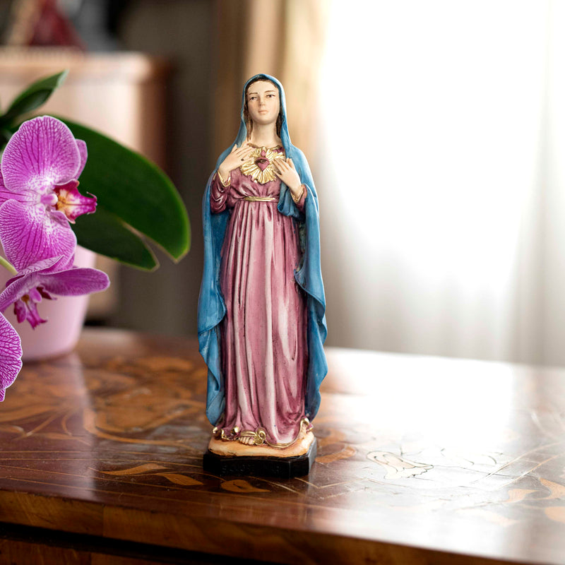 Immaculate Heart of Mary resin statue