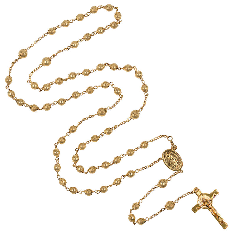 St. Benedict crucifix rosary necklace