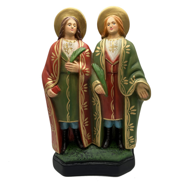St. Cosmas and St. Damian statue