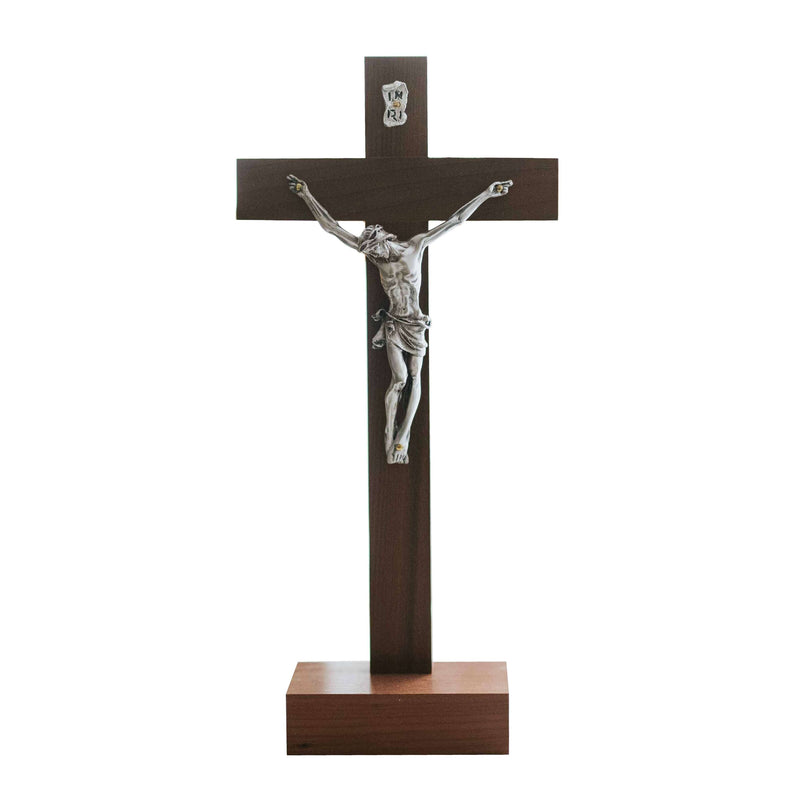 Wooden Standing Crucifix