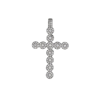 Sterling silver and Zirconia cross